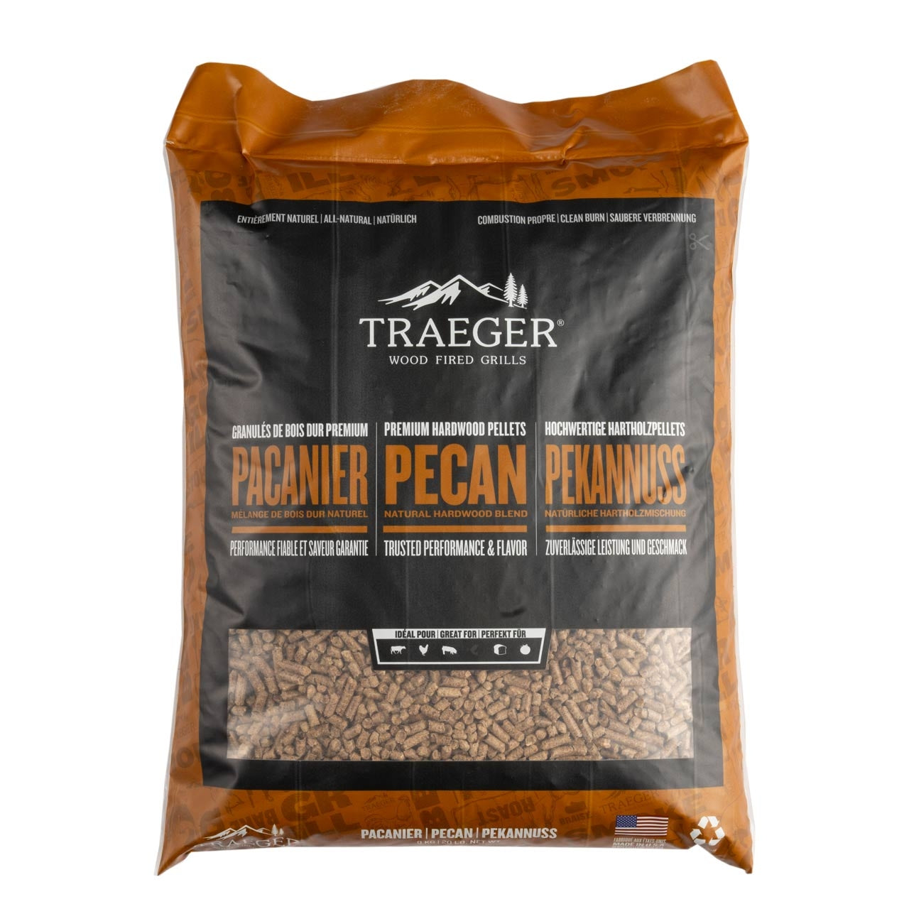 Traeger Hartholzpellets, Pecan