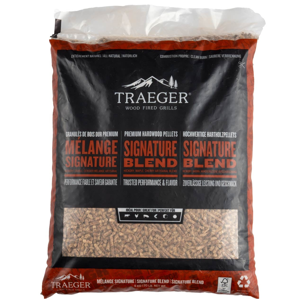 Traeger Hartholzpellets, Signature Blend