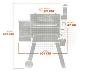 Traeger Pelletgrill Pro Series 22 Blau - Grillstar.deTraeger Pelletgrill Pro Series 22 BlauTraegerGrillstar.de
