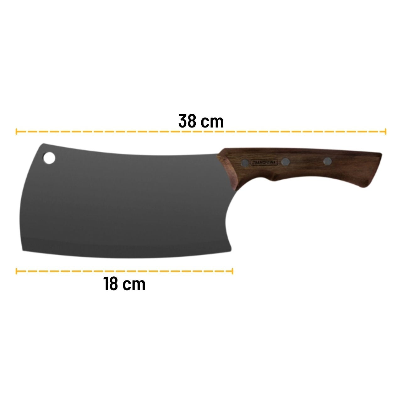 Tramontina Churrasco Black Hack Messer