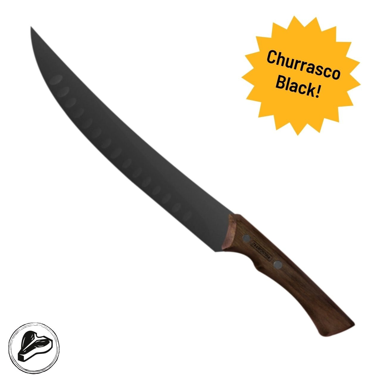 Tramontina Churrasco Black Tranchiermesser, 24 cm