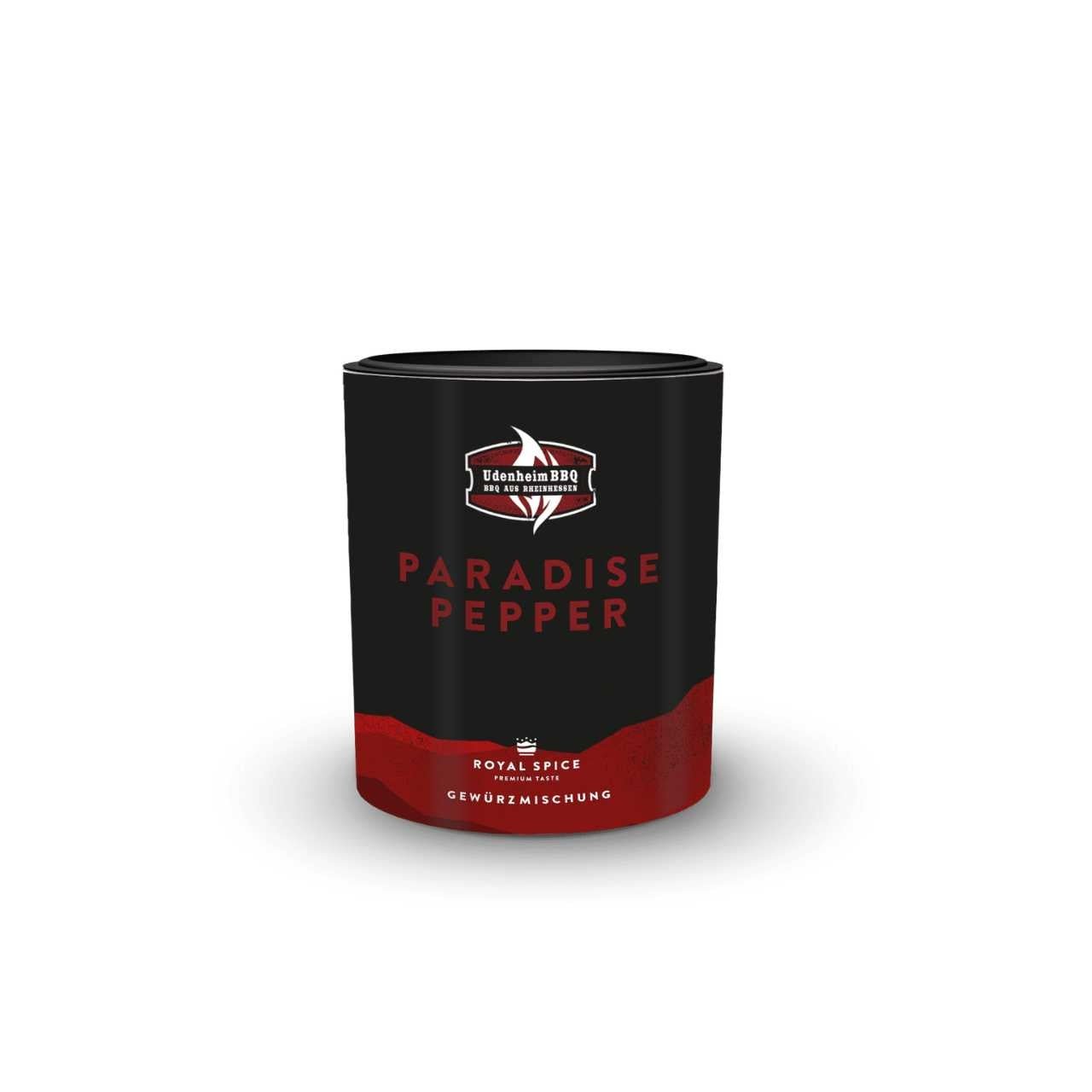 Udenheim BBQ Paradise Pepper, 90g Dose - Grillstar.deUdenheim BBQ Paradise Pepper, 90g DoseUdenheimGrillstar.de