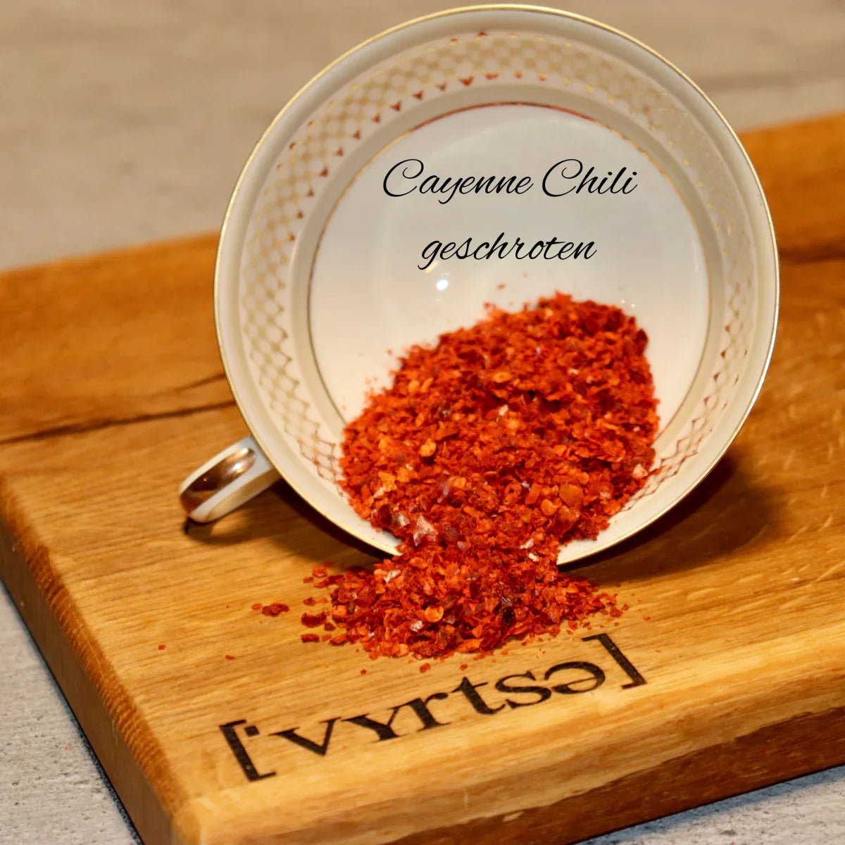 ['Vyrtse] Cayenne Chili geschrotet, 150g - Grillstar.de['Vyrtse] Cayenne Chili geschrotet, 150gLebensmittel['Vyrtse]Grillstar.de