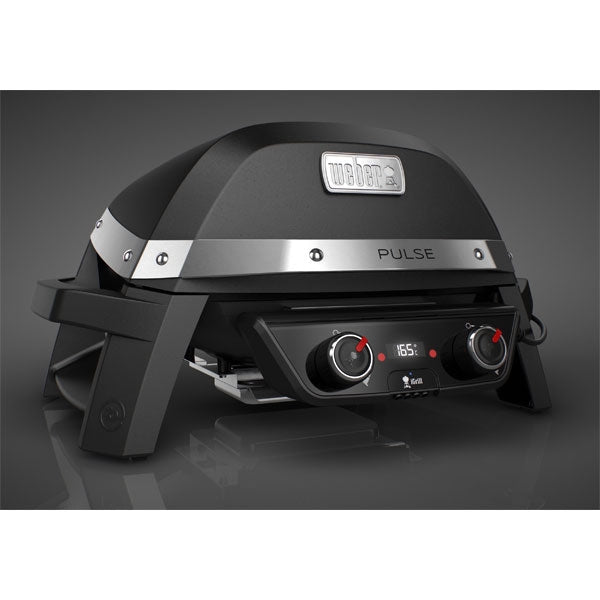 Weber Pulse 2000 Elektrogrill mit Rollwagen - Black