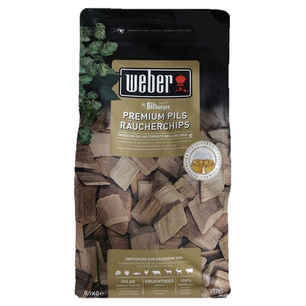 Weber Räucherchips, Bitburger Premium Pils 700g