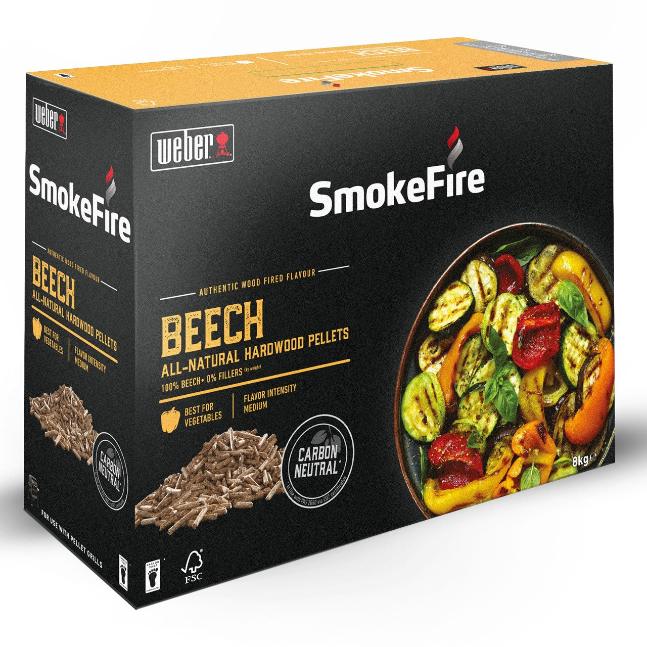 Weber SmokeFire Holzpellets, Buche 8kg