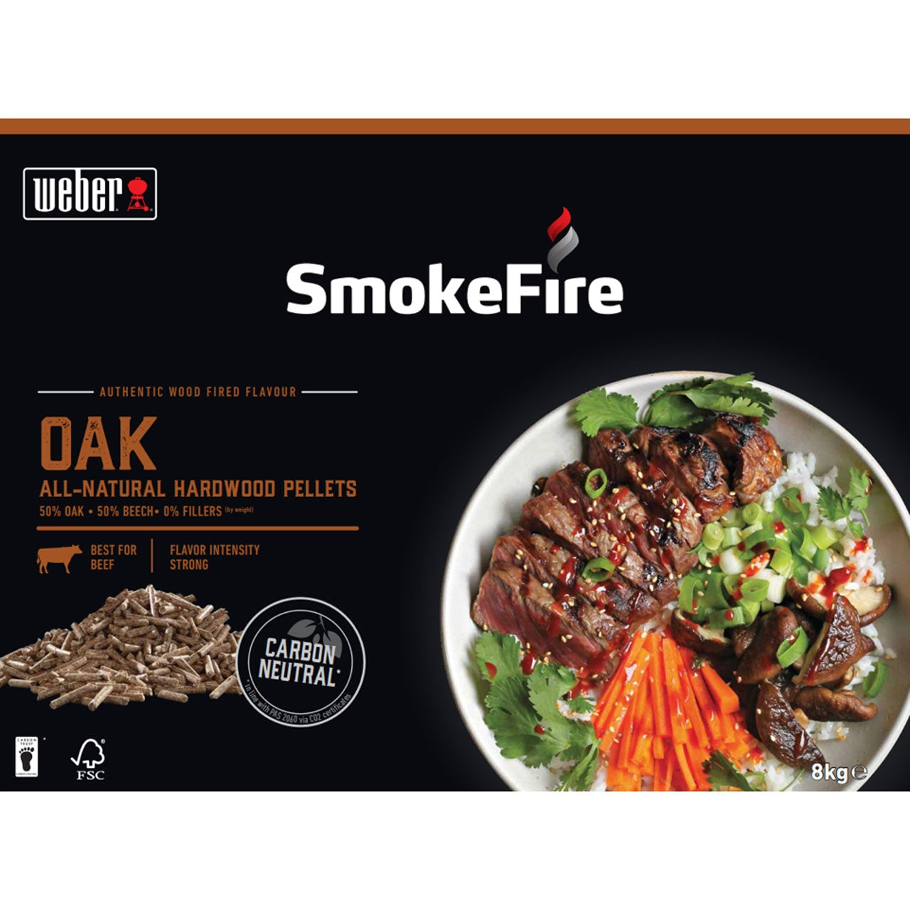 Weber SmokeFire Holzpellets, Eiche 8kg