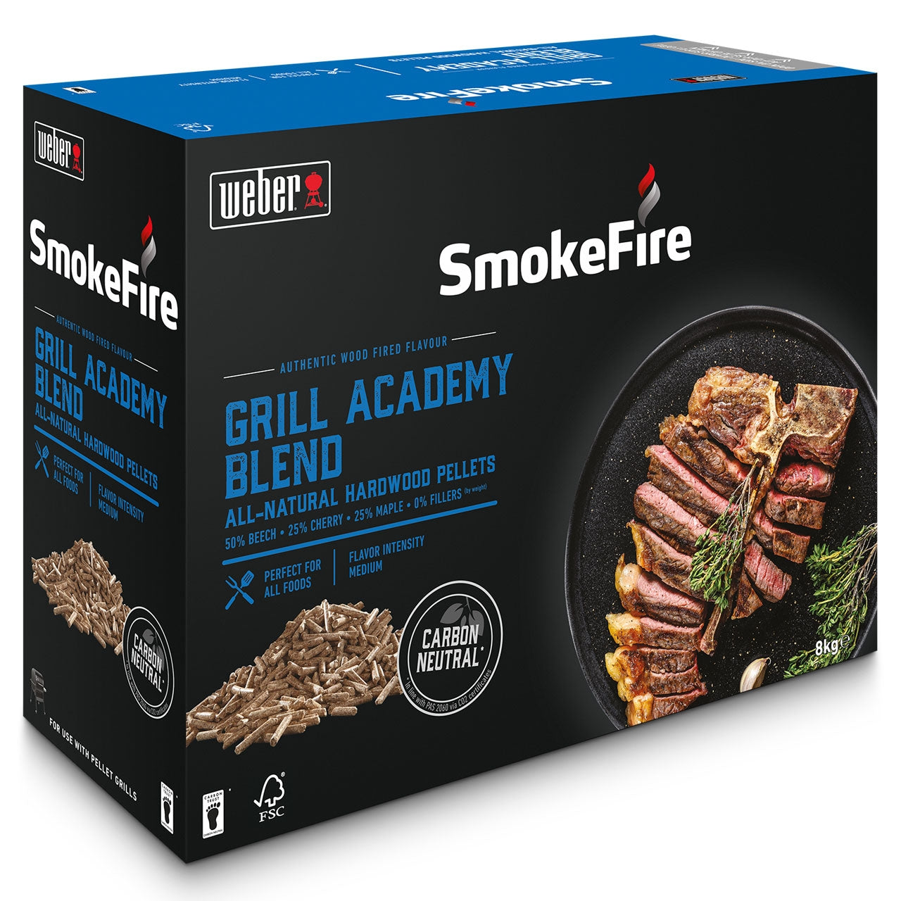 Weber SmokeFire Holzpellets, Grill Academy Blend 8kg