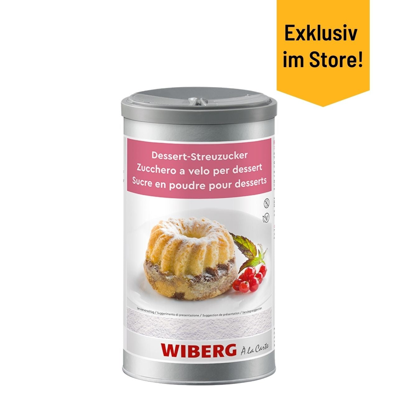 Wiberg Dessert-Streuzucker, 1200ml