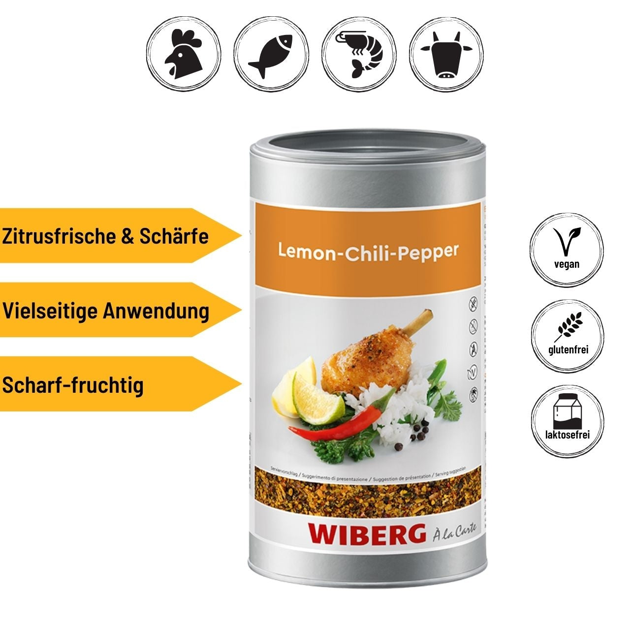 Wiberg Lemon-Chili-Pepper, 1200ml