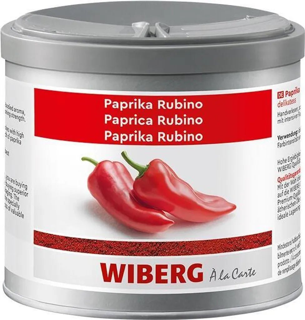 Wiberg Paprika Rubino, delikatess. 270g - Grillstar.deWiberg Paprika Rubino, delikatess. 270gWibergGrillstar.de