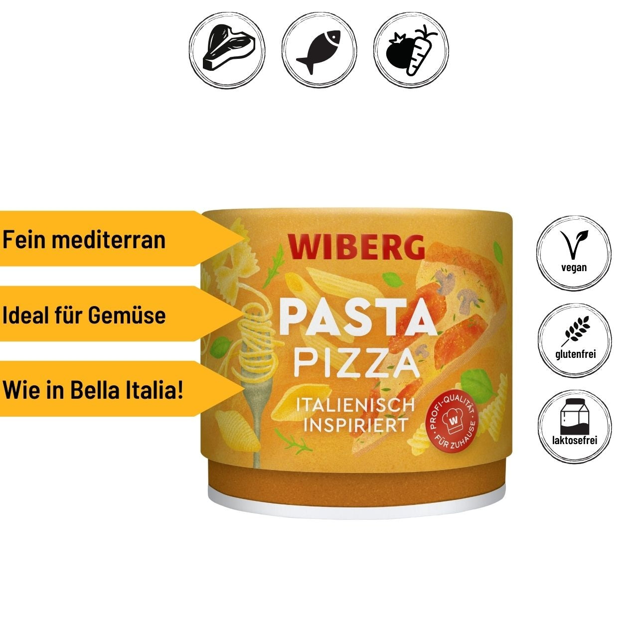 Wiberg Pasta/Pizza italienisch inspiriert, 85g