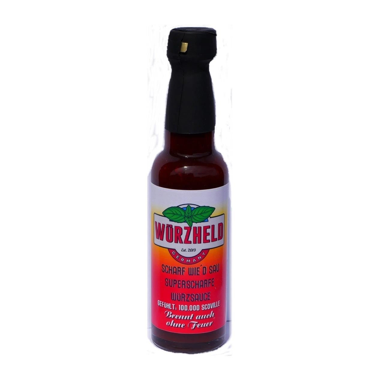 Würzheld Scharf wie'd Sau Sauce, 100 ml - Grillstar.deWürzheld Scharf wie'd Sau Sauce, 100 mlWürzheldGrillstar.de