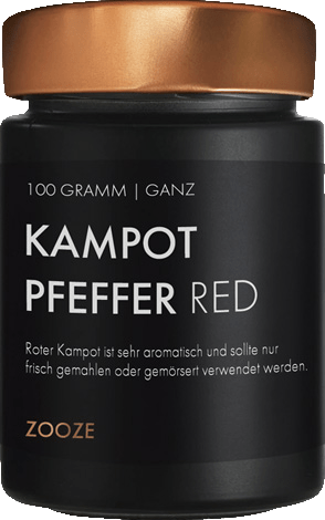 Zooze Kampot Pfeffer rot, 100g - Grillstar.deZooze Kampot Pfeffer rot, 100gZoozeGrillstar.de