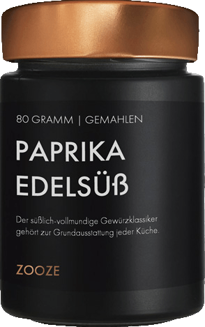 Zooze Paprika edelsüß, 80g - Grillstar.deZooze Paprika edelsüß, 80gZoozeGrillstar.de