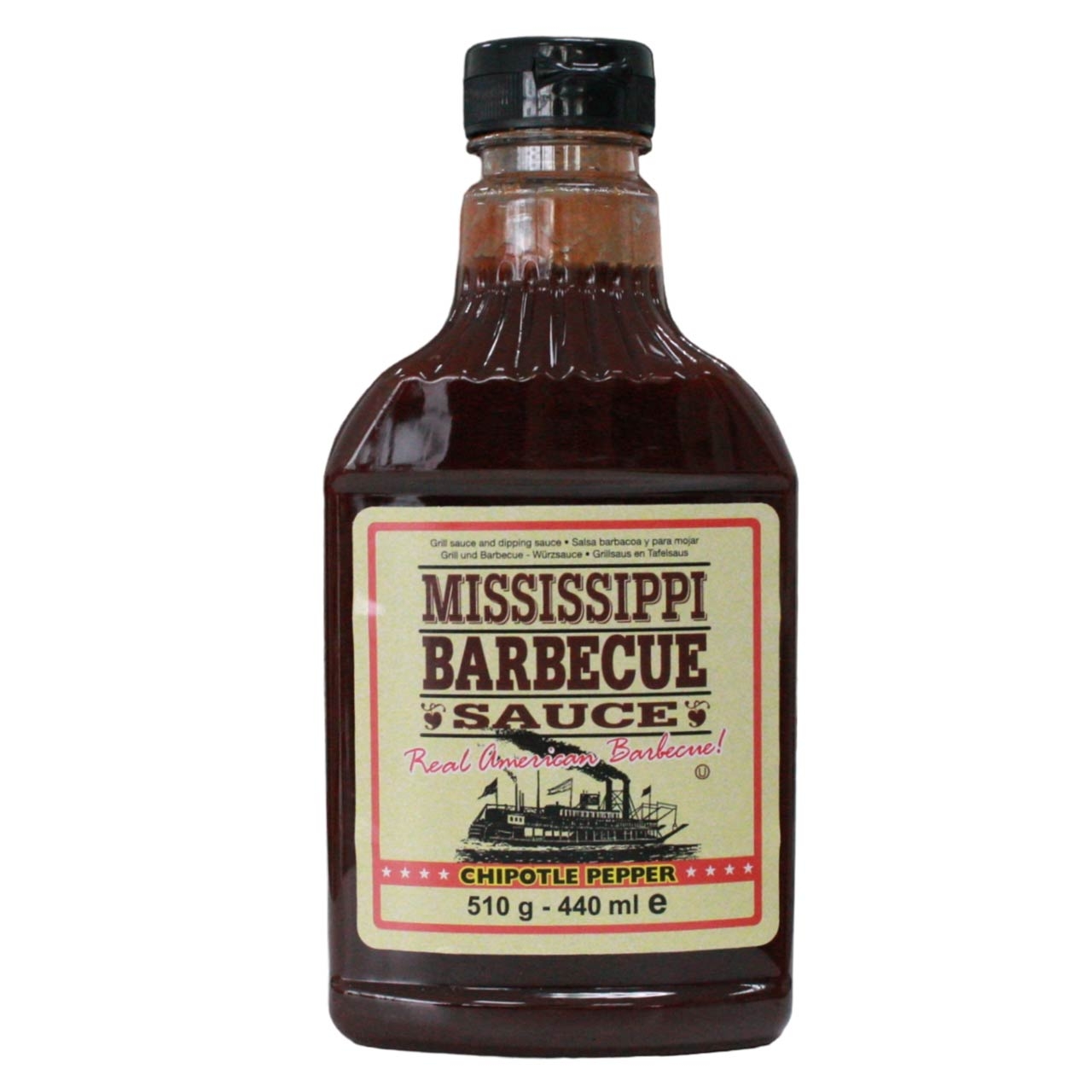 Mississippi Barbecue Sauce Chipotle Pepper 440 ml
